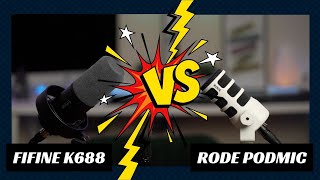 Fifine K688 vs Rode Podmic: The Budget King is Dead?