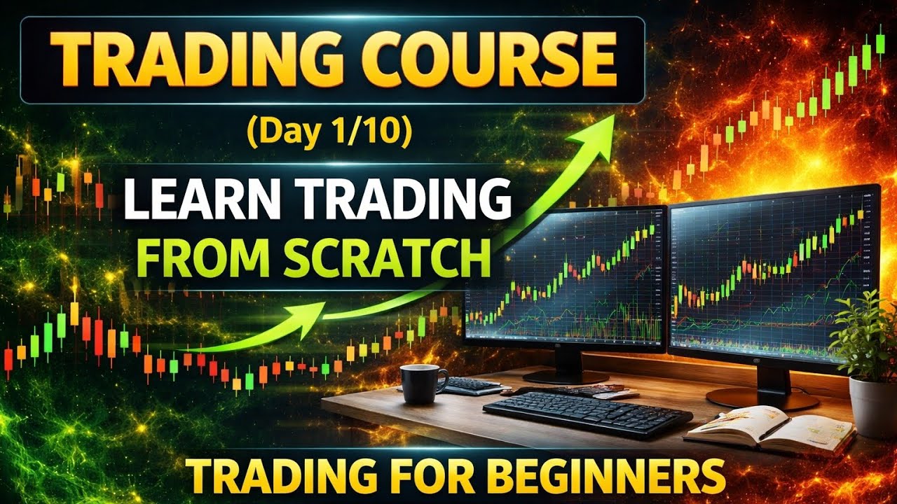 Tradin Course (Day 1/10):Learn Trading From Scratch I Trading For ...
