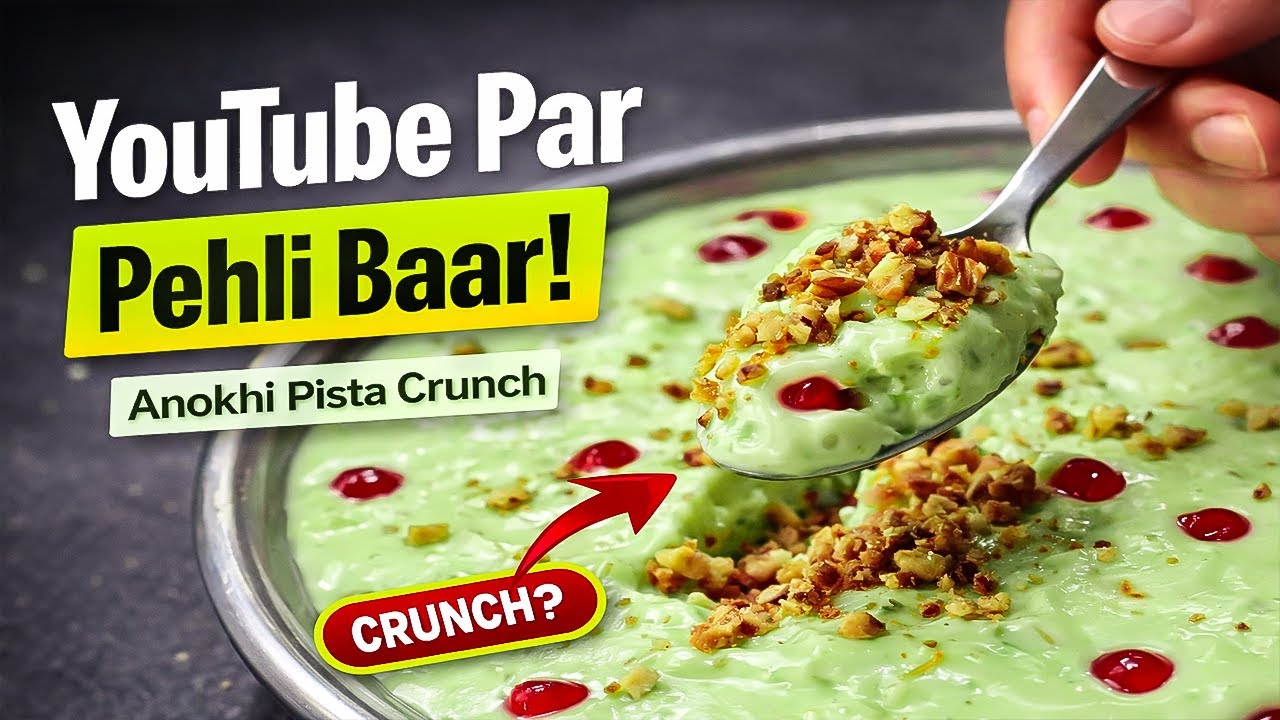 Bore Ho Gaye Purane Mithai Se? Ye Pista Crunch Zaroor Try Karo
