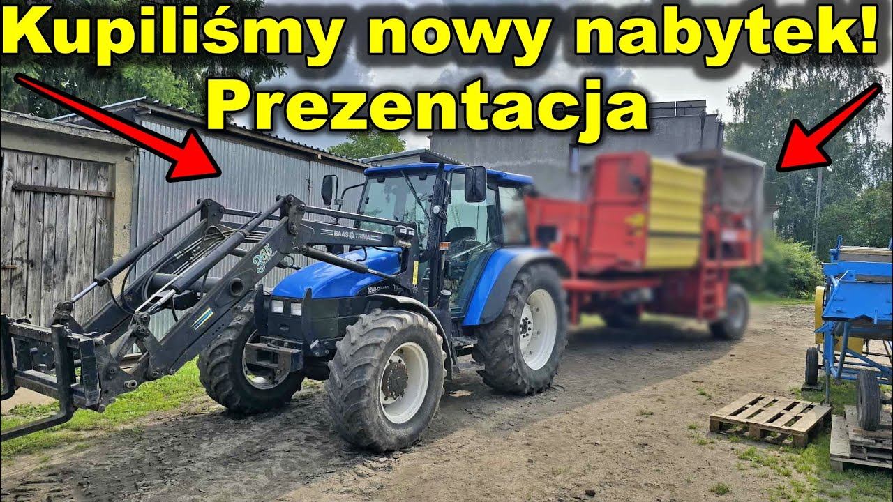 Nowy nabytek w gospodarstwie! | Kombajn do ziemniaków Grimme se 75-40 | Pełna prezentacja
