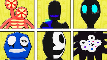 I FOUND ALL 5 NEW ESCAPE BACKROOMS MORPHS ! ROBLOX (SCARY NEW MORPH)