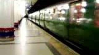 Class 306 leaves London Liverpool St