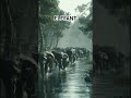 Amazing Elephant Herd Crossing the River! 🐘 | Wildlife Shorts #shortvideo