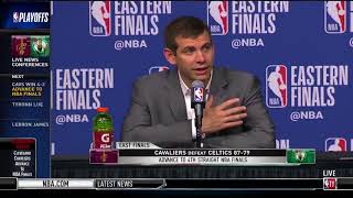 Brad Stevens On Losing To LeBron James Once Again：We Got Beaten By The Best Player On This Planet！
