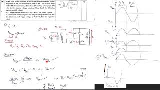 Electronics Mid Term 2021 solution (Part 1)