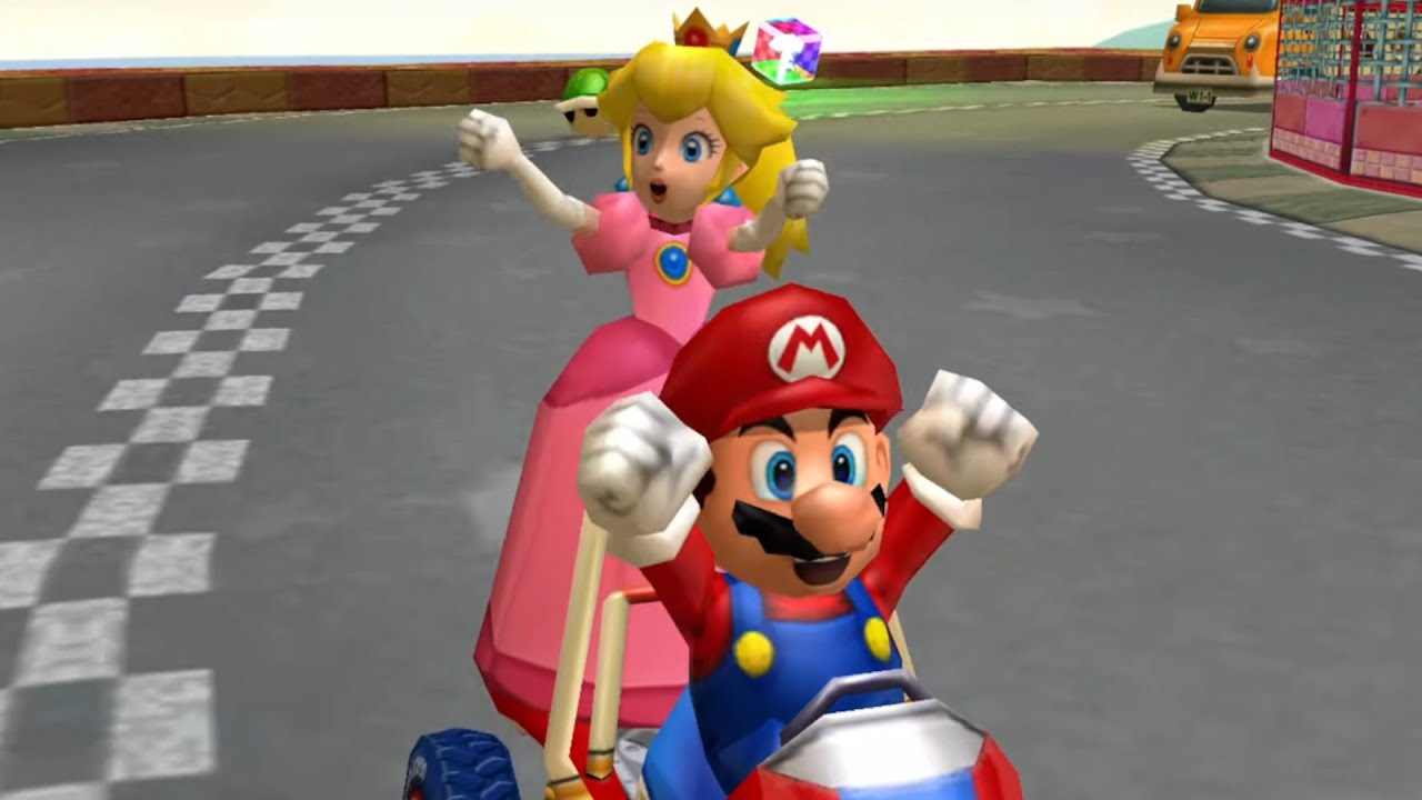 Mario Kart: Double Dash!! - 50cc Flower Cup Grand Prix (Mario And Peach)