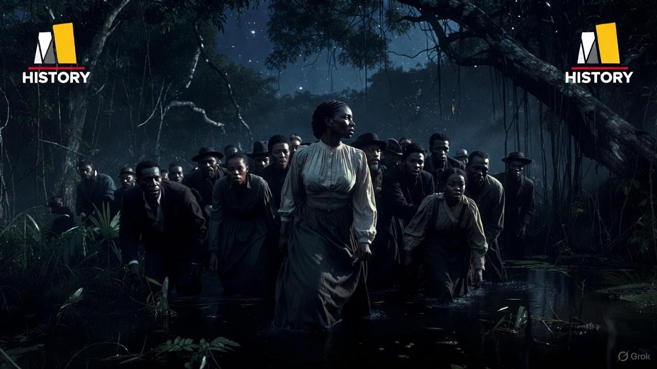 Moses of the Shadow Paths: Harriet Tubman's Untold Saga of Freedom..pat 1