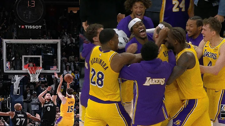 Austin Reaves HITS the GAME WINNER at the BUZZER vs Timberwolves 😱