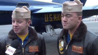 【IBUKI TV】 Seafair - Blue Angels Pilot Interview at Clay Lacy Aviation Seattle, WA