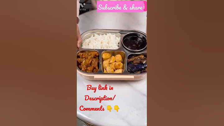 Stainless Steel Lunch Boxes | #shorts #trending #amazon #lunchbox