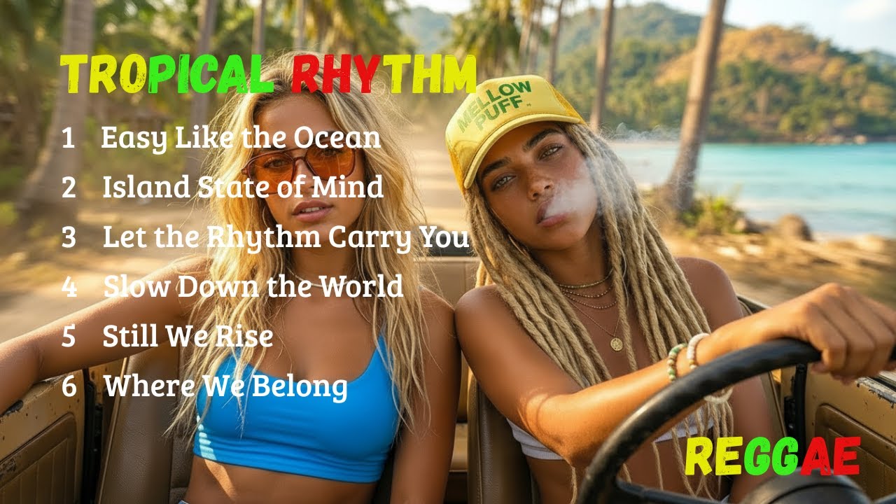 Reggae Instrumental – Tropical Island Vibes for Work, Study & Chill