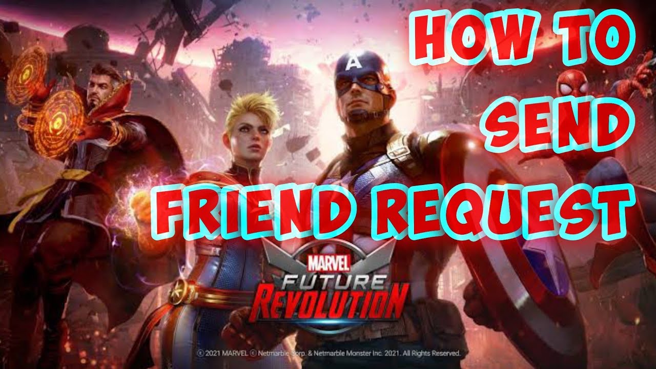 How to send friend request in MARVEL FUTURE REVOLUTION | multiplayer ...