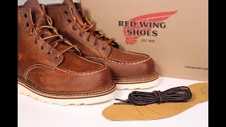 RED WING "1907" Moc Toe Boot *First Impressions*