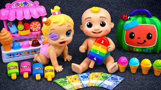 10 Minutes Satisfying with Unboxing COCOMELON Toys, Ice Cream Store Playset Collection ASMR Videos