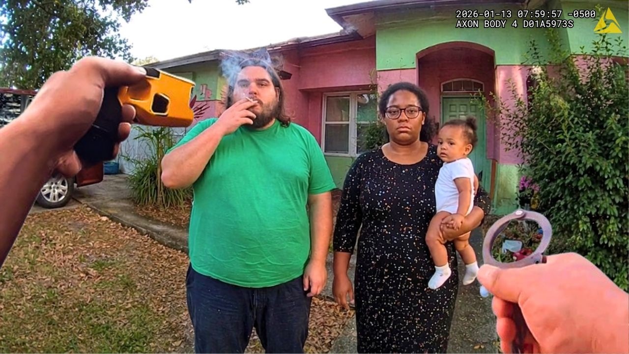 Police Rescue Baby and Elderly Man After Welfare Check Turns Dangerous ...