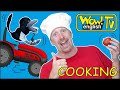 Cooking Vegetables for Kids by Steve and Maggie | Stories from Wow English TV
