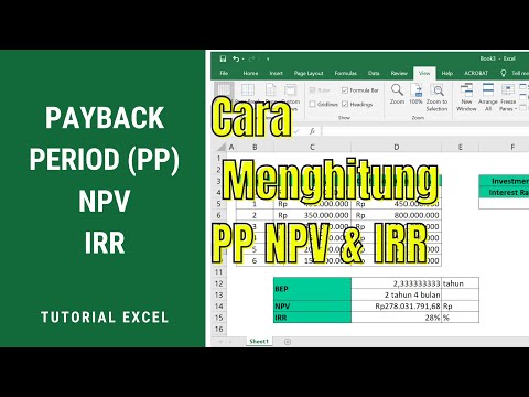 Video: Bagaimana Menghitung Pengembalian Proyek