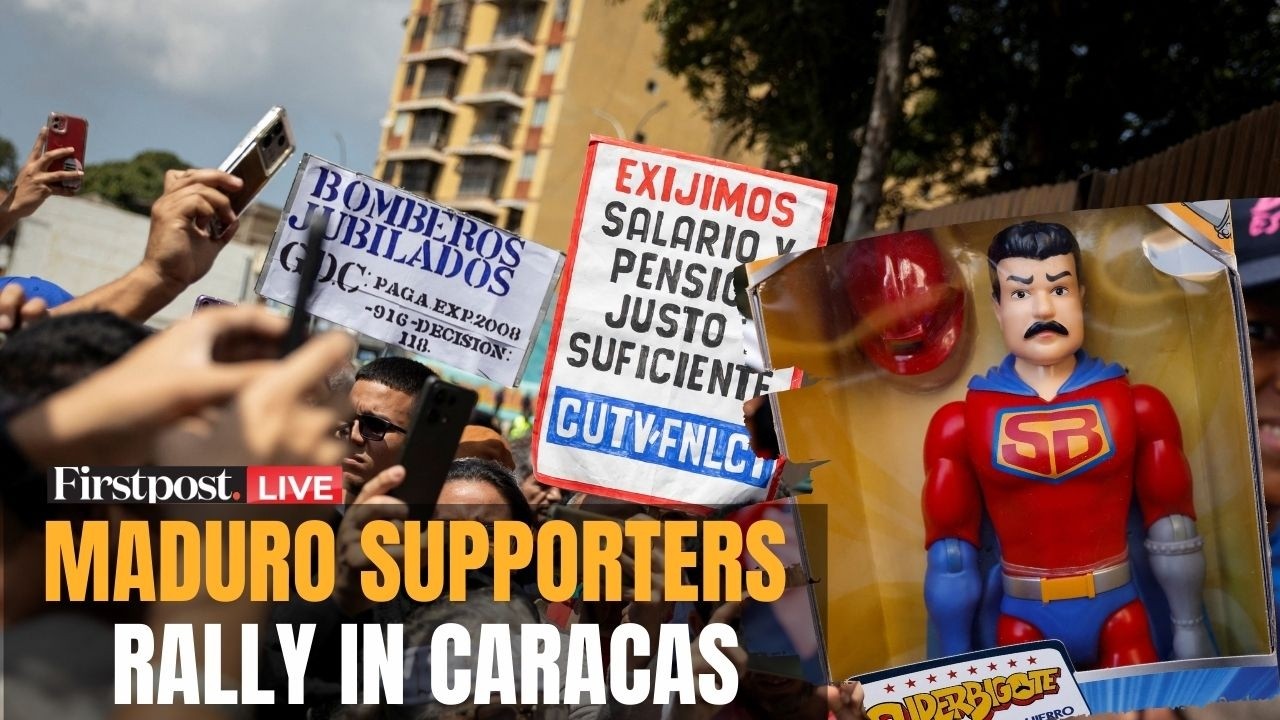 Venezuela Protest LIVE: Thousands March in Caracas Demanding Release of Maduro & Cilia Flores