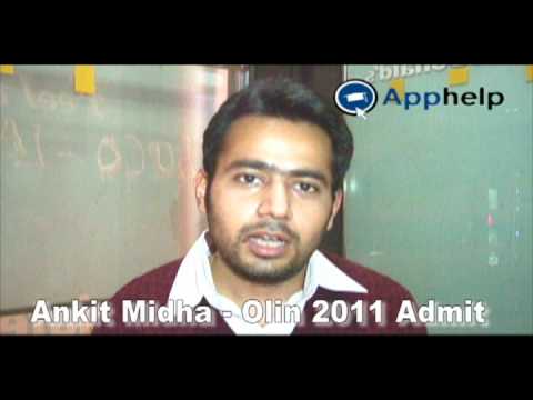 Apphelp Client Success Story : Olin 2011 Admit