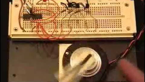 Stepper Motor Acceleration SpeedTest