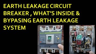 Whats Inside Of Earth Leakage Circuit Breaker Elcb , Complete Tear Down Tech Views Official