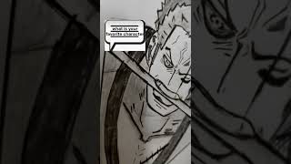 Roronoa Zoro | one piece sketch | please subscribe and read description | #anime #onepiece #zoro