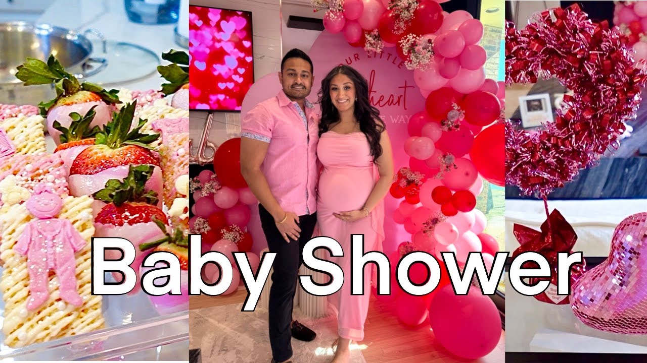 BABY SHOWER VLOG - *First Baby Girl*!! 🎀🍼💖 Soo Many Games!!