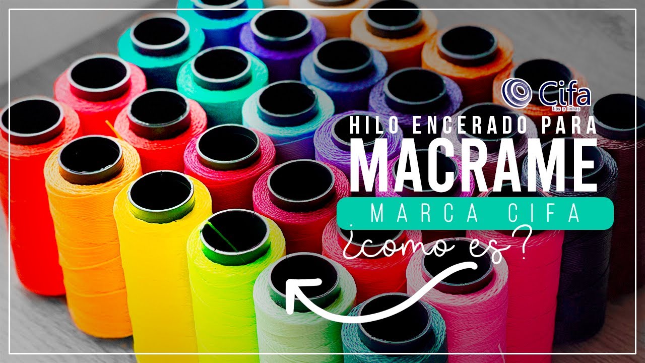 33 Hilos Encerados Cifa + Sorteo ✨ ¿Conocías estos colores? ● Tutoriales Temuco