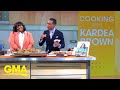 Kardea brown shares recipes for chicken perloo and charleston chewies l gma