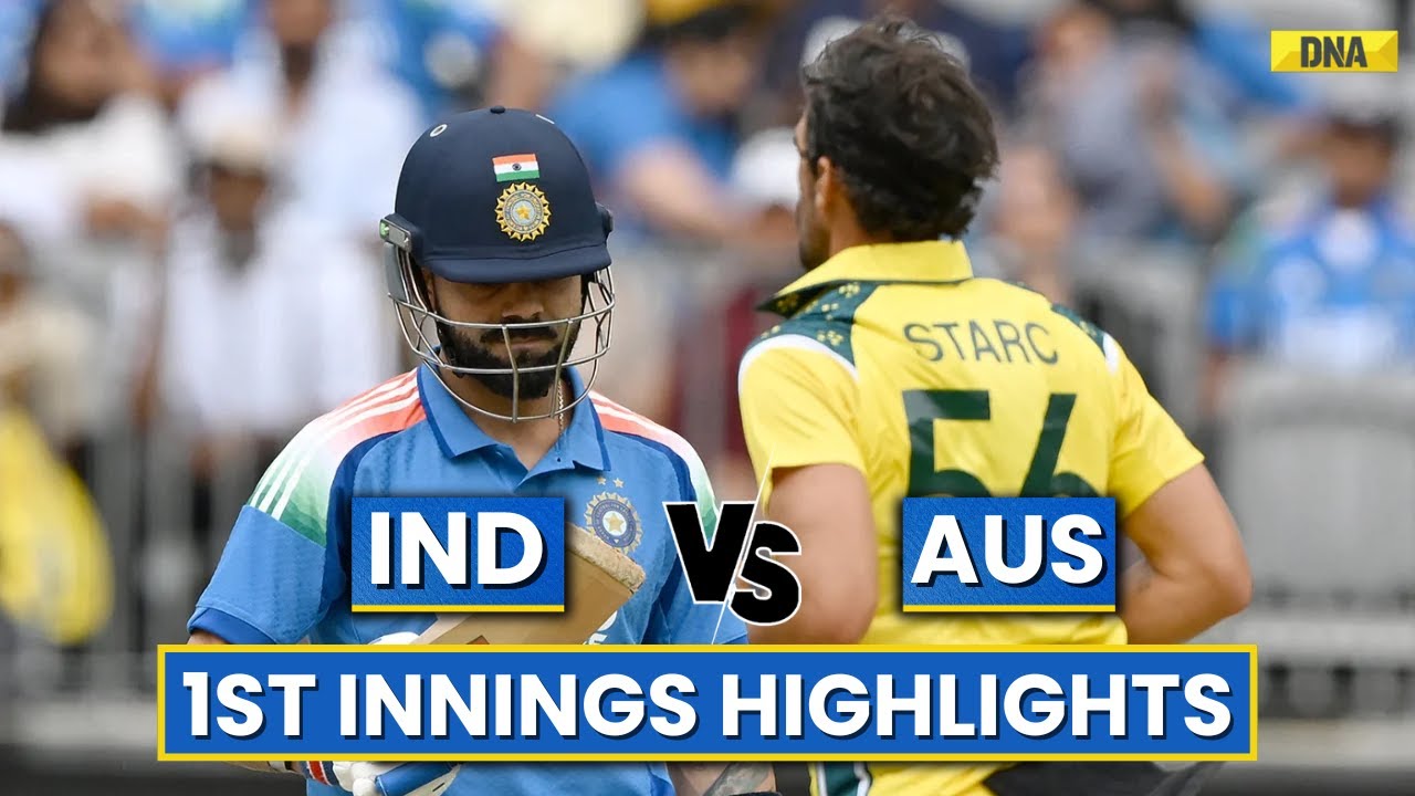 IND Vs AUS Highlights: KL Rahul & Axar Patel Rescue India After Early Collapse, Australia Needs 131