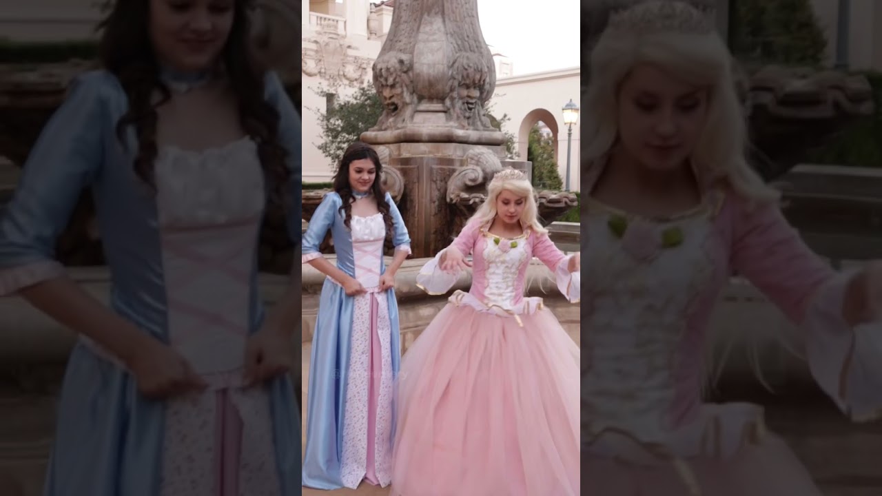 Making Princess Anneliese’s Dress — Princess and the Pauper #Shorts