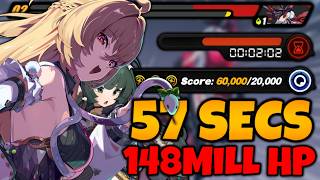 Main DPS Cissia (Ft.Qingyi) Beats The Defiler in 57/58 Secs!!! (DA #35) - Zenless Zone Zero (v2.7)