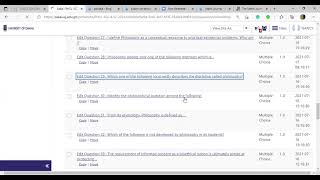 PHCL 102, 2021 QUIZ 2 FEEDBACK PHCL 102, 2021 QUIZ 2 FEEDBACK
