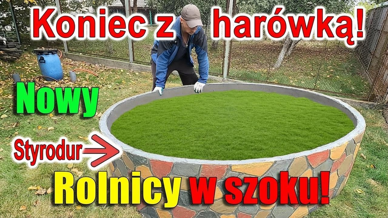 Wyjątkowe, organiczne i ciepłe grządki – okrągłe rabaty z superplonami do zrobienia samemu!