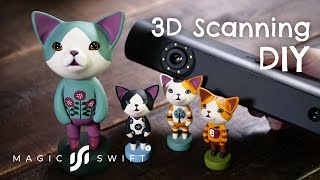 [Magic Swift Plus] Scan a wide range easily and accurately! cat figure