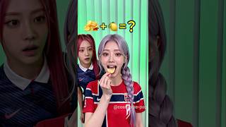 She Found the Weirdest Food Hack Ever 🍋🤯 #kpop #parody #football #meme