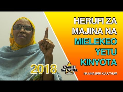 Mielekeo Yetu Na Herufi Za Majina Yetu S01EP40 Utabiri Wa Nyota Na Mnajimu Kuluthum