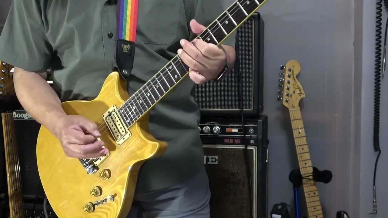 1978年 Greco MR800 改 Natural 弾いてみた】ピックアップ交換