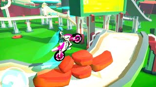 Gravity Rider: Extreme Balance Space Bike Racing Game. #Game #BikeGaming screenshot 5