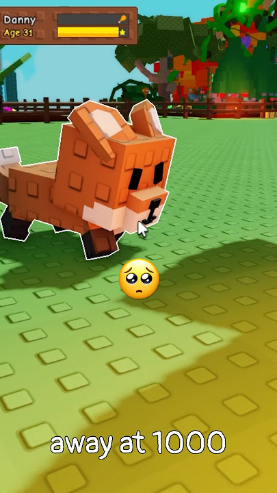 Red Fox Fails At Stealing A Seed #shorts #growagarden #roblox