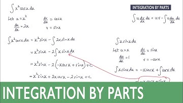 How to integrate x^2cosx using Integration by Parts