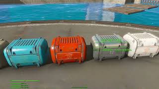 Fallout 4 - Crafting loot boxes - Cardboard Box - Vault-Tec Box - ESL Flags (MOD)