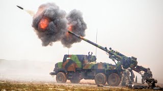 French Army CAESAR 155mm Self-Propelled Howitzer