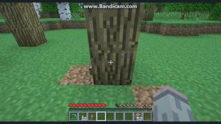 Minecraft Tree Trap tutorial