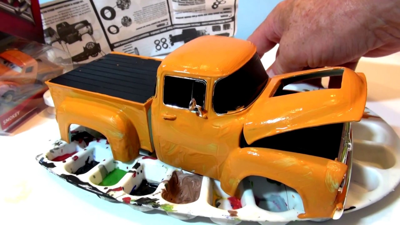 Pixar Cars Custom Smokey from Cars 3 Diecast Painting Toy Cars Learn to