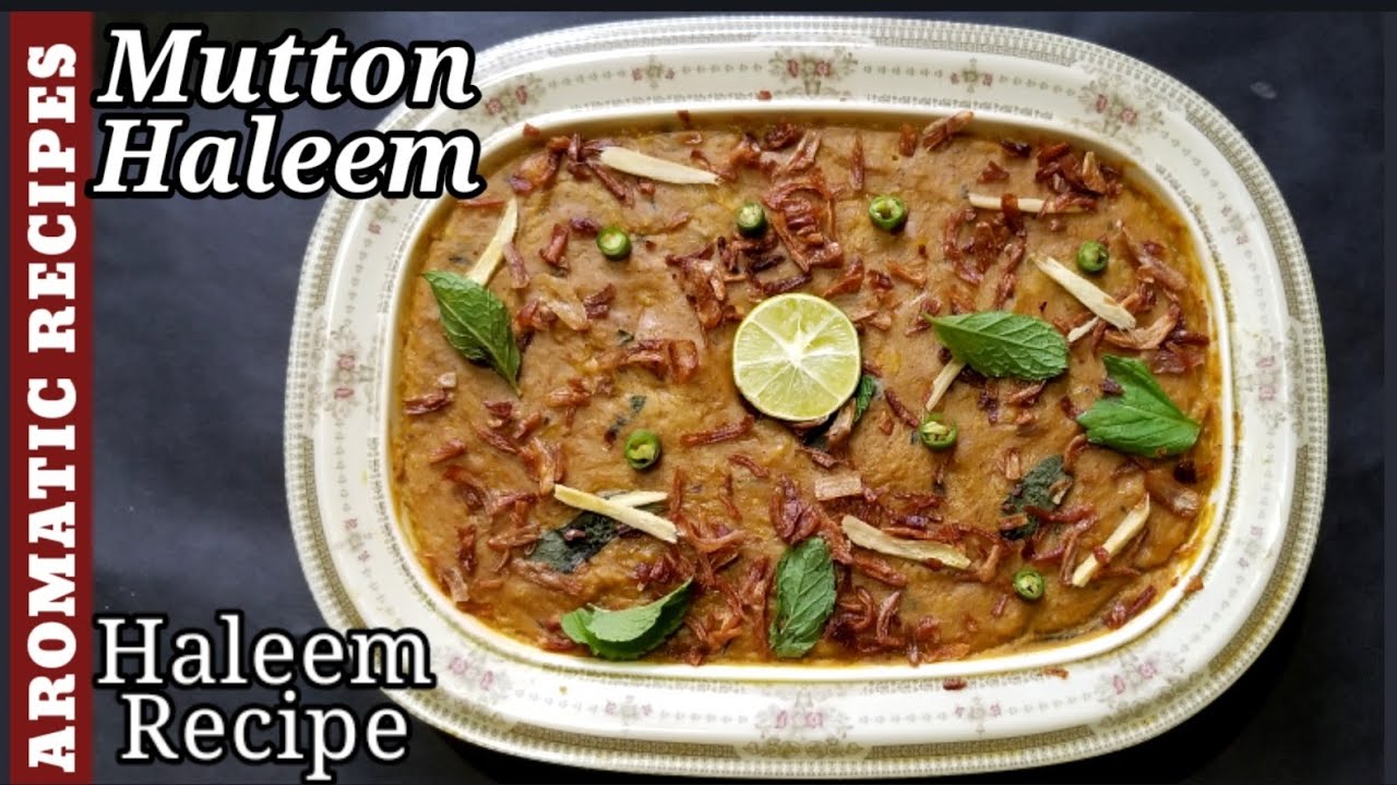 Mutton Haleem Recipe | Mutton Khichda or Daleem Recipe | Homemade | Eid Special