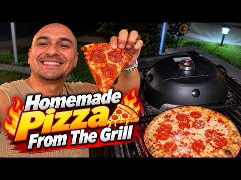 Pizza Oven for Charcoal Grill (Geras HeatGuard Pro Homemade Pizza Test)