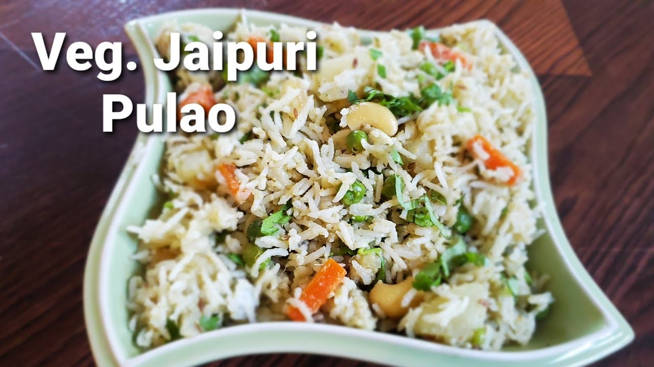 Vegetable Jaipuri Pulao Delicious Pulao Recipe How To Make Jaipuri