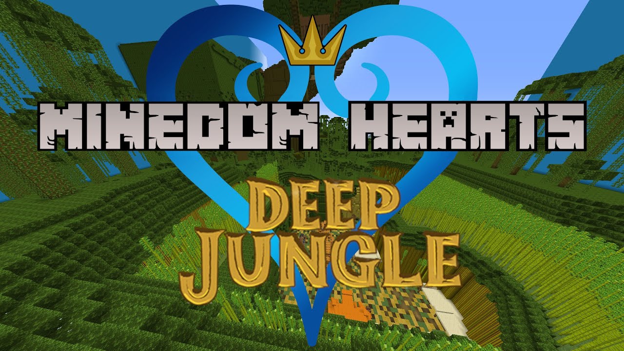 Minecraft Kingdom Hearts Deep Jungle Build COMPLETE Tour (Minedom ...