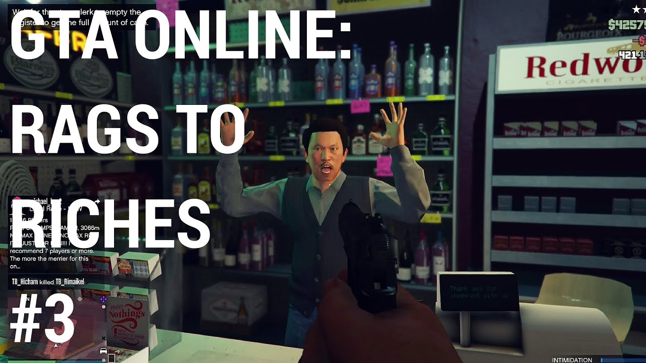 GTA Online [PS4] Rags To Riches Thug Life YouTube